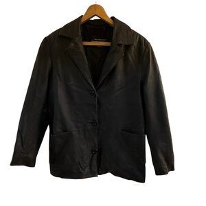 Boutique of Leathers Jacket Women XL Y2k. Soft Leather. Great preowned condition